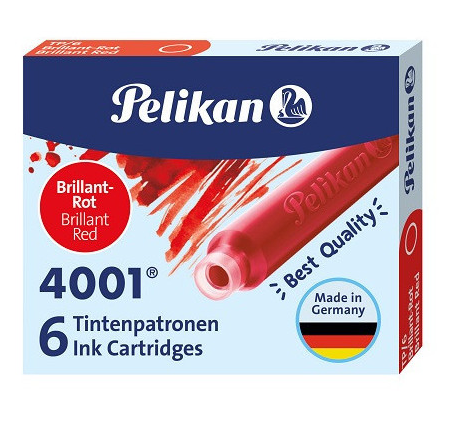 Ink cartridges, Pelikan 6pcs